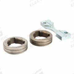 LINCOLN ELECTRIC Drive Roll Kit: 2-Roll, 0.045 in, V-Groove, 0.045 in (MPN KP1696-045S). Key specifications — For Welder Series: Power MIG 350MP; For Wire Feeder Series: Power Feed 25M; For Wire Type: Solid; Brand: LINCOLN ELECTRIC; Manufacturer Part Number: KP1696-045S.
