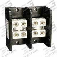SQUARE D Power Distribution Block: Open, Lug, Lug, 6 AWG – 350 kcmil For Line Side Wire Sizes (MPN 9080LBA265202). Key specifications — attr1361688: Surface; attr1308686: SQUARE D; attr1361672: Copper.