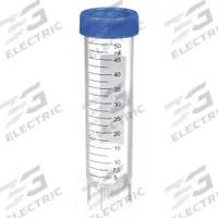APPROVED VENDOR Centrifuge Tube: Centrifuge Tube, Polypropylene, 50 mL Capacity - mL, Conical, HDPE (MPN D1002-C). Key specifications — Brand: APPROVED VENDOR; Graduated: Yes; Closure Color: Blue; Includes Closure: Yes; Body Color: Colorless; Bottom Shape: Conical; Body Material: Polypropylene.