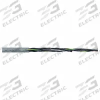 CHAINFLEX Control Cable: 20 AWG, 4 Conductors, Order by the Foot, PVC Jacket, 300 V (MPN CF130-05-04). Key specifications — Conductor Material: Copper; Conductor Configuration: Single; Minimum Bend Radius Factor - Fixed: 4 x OD; Minimum Bend Radius Factor - Flexible: 6 x OD; Includes Ground: Yes; Minimum Bend Radius Factor - E-Chain: 7.5 x OD; Resistance Properties: Flame Retardant; Standards: IPA 14644-1.