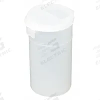 QORPAK Vial: Sample, Polypropylene, 240 mL, 75 mm Body Dia, Sterile, Natural, Square, Bottle (MPN PLC-10051). Key specifications — Sub-brand: Bottle; Neck Size: 75 mm; Self-Standing: Self-Standing; Brand: QORPAK; Vial Type: Sample; Body Color: Natural; Includes Closure: Yes; Bottom Shape: Square.