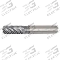 WIDIA HANITA Corner Radius End Mill: Carbide, AlTiN Coated, 7 Flute, 20 mm Mill Dia, 38 mm LOC (MPN 77NE20027T)