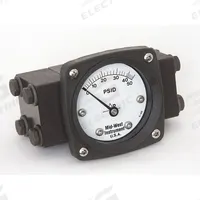 MIDWEST INSTRUMENT Differential Pressure Gauge: Back, 1/4 in NPT Female, ±3-2-3% Gauge Accuracy, 140 (MPN 140-AA-00-OO-50P). Key specifications — Sensor Type: Diaphragm; Series: 140; Housing Material: Aluminum; Certificate of Calibration: Not Included; Gauge Accuracy: ±3-2-3%.