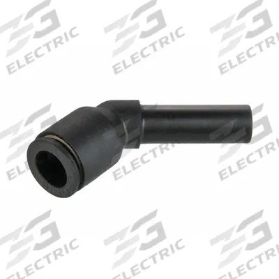 LEGRIS Push-Fit Elbow Fitting: 5/16 in OD x 5/16 in OD Size - Nylon & Nickel-Plated Brass Tube Fittings
