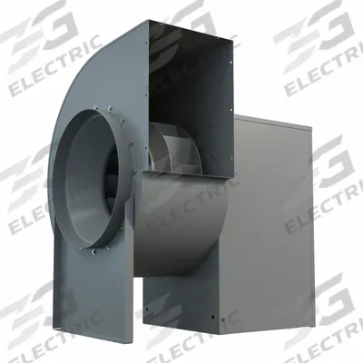 CANARM Blower: 18 in Wheel Dia, Belt Drive, Includes Drive Pack, 6,531 cfm, 7 1/2 hp - Belt-Drive Blowers with Drive