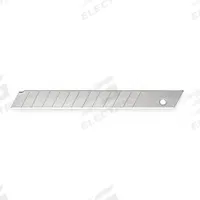 WESTWARD Snap-Off Blade: 3 1/4 in Blade Lg, 3/8 in Blade Wd, 0.02 in Blade Thick, 13 Segments, 3 PK (MPN 2ZRJ7). Key specifications — attr307700: Steel; attr307684: 6D016; attr324887: WESTWARD.