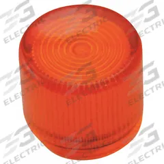 EATON Push Button Cap: 30 mm Panel Size, Illuminated, Non-Metallic, Amber (MPN 10250TC43). Key specifications — Manufacturer Part Number: 10250TC43; Compatible Operator Illumination: Illuminated; Compatible with Series: 10250T; Head Attachment Type: Screw-On; Head Material: Plastic; Brand: EATON.