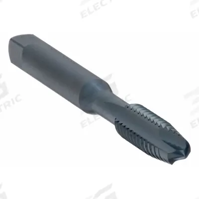 CLEVELAND Spiral Point Tap: #4-40 UNC, H2 / 2B, 2 Flute, Plug Chamfer - General Purpose Spiral-Point Taps