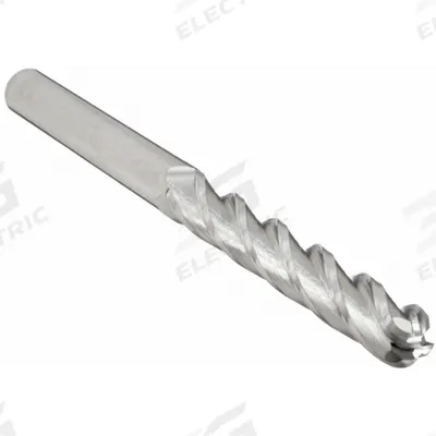 APPROVED VENDOR Ball End Mill: Carbide, 4 Flute, 1/2" Mill Dia, 1-1/2" LOC, 6" OAL (MPN 229-001053A) - General Purpose Carbide Ball End Mills