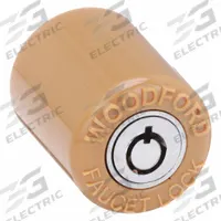 WOODFORD MFG. Stem Lock: Brass, Mfr Part # SL-17, (2) Keys/Cylinder Lock (Brown)/Locking Nut/Tee Key. Key specifications — Includes: Locking Nut; Product Type: Stem Lock; Brand: WOODFORD MFG.; Compatible with Manufacturer Model Number: 30; Manufacturer Part Number: SL-17.