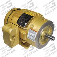 BALDOR General Purpose Motor: C-Face Mount, Totally Enclosed Fan Cooled, 2 hp, 208-230/460V AC (MPN CEM3587T). Key specifications — Brand: BALDOR; Nameplate Voltage @ 60 Hz: 208-230/460V AC; Full Load Current @ 60 Hz: 5.8/2.9 A; Nameplate RPM @ 60 Hz: 1,200 RPM; Motor Enclosure: TEFC.