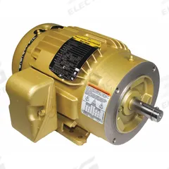 BALDOR General Purpose Motor: C-Face Mount, Totally Enclosed Fan Cooled, 2 hp, 208-230/460V AC (MPN CEM3587T). Key specifications — Brand: BALDOR; Nameplate Voltage @ 60 Hz: 208-230/460V AC; Full Load Current @ 60 Hz: 5.8/2.9 A; Nameplate RPM @ 60 Hz: 1,200 RPM; Motor Enclosure: TEFC.