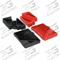 MILWAUKEE PACKOUT Socket Tray: 19 in W x 12 3/8 in D x 3 7/8 in H, Polypropylene, Black/Red (MPN 48-22-9485T). Key specifications — attr1120253: MILWAUKEE; attr1120340: Polypropylene; attr1120341: Red.