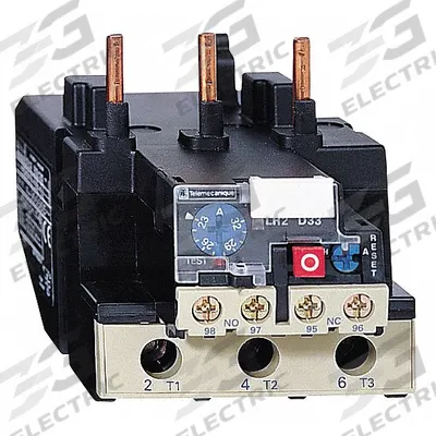 SCHNEIDER Overload Relay: Thermal Protection, 3 Poles, 1NO/1NC, Phase Loss Sensitivity - IEC Thermal Overload Relays