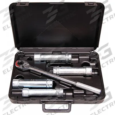 WHEELER-REX Socket Wrench Set: 1/2 in Drive, 7 Piece, 6-Point - Metric Socket Sets with Drive Tools