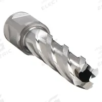 APPROVED VENDOR Annular Cutter: 7/16 in Cutter Dia, 2 in Max Cutting Dp, Bright, High Speed Steel (MPN 4THD2). Key specifications — attr253884: No; attr253885: Bright; attr253886: High Speed Steel; attr253887: Weldon Flat; attr253888: Fractional Inch; attr277149: APPROVED VENDOR.