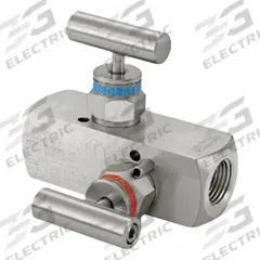 HAM-LET Two-Way Valve: Stainless Steel, 1/2" FNPT, 1/2" FNPT, 6,000 psi Pressure, PTFE, 1/4" FNPT (MPN M-20M-10-8N-SS-T-T). Key specifications — Brand: HAM-LET; Drain: 1/4" FNPT; Inlet Connection: 1/2" FNPT; Outlet Connection: 1/2" FNPT.