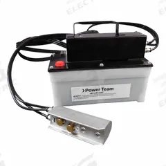 POWER TEAM Air-Operated Hydraulic Pump Units: 100 psi Max. Op Pressure, 105 cu in Reservoir Capacity (MPN PA6RM). Key specifications — attr995446: Pendant.