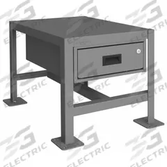 DURHAM MFG Work Table: Fixed Ht, Steel, 24 in x 18 in, 2,000 lb Overall Load Capacity, Steel (MPN MTD182418-2K195). Key specifications — Brand: DURHAM MFG; Unit Type: Not Expandable or Modular.