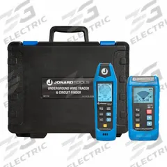 JONARD TOOLS Underground Wire Tracer: 80 to 1000V (Receiver)/8 to 480V (Transmitter), CAT III 600V (MPN WCT-700). Key specifications — Circuit Connection Type: Plug-In; Brand: JONARD TOOLS; Signal Output Current: 33kHZ; Manufacturer Part Number: WCT-700; Product Type: Circuit Tracer Kit; Tracing Locations: Underground; Operating Frequency: 50 to 60 Hz; Voltage Range: 80 to 1000V (Receiver).