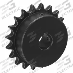 TSUBAKI Single Strand Sprocket: 40, For 1/2 in Chain Pitch, 3/4 in Bore Dia, 20 Teeth, Steel (MPN 40B20F-3/4). Key specifications — Brand: TSUBAKI.