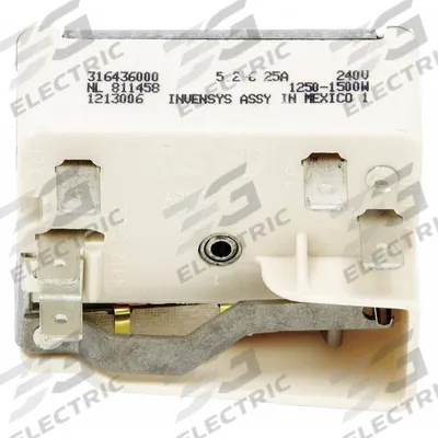 FRIGIDAIRE Surface Element Switch: Mfr Part # 316436000 - Frigidaire Oven Replacement Parts