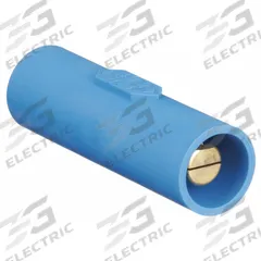 Gender Reversing Connector: Male-Male, Blue, 600V AC/600V DC, 400 A, 16 Series (MPN HBLDMBL). Key specifications — Brand: HUBBELL.