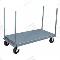 JAMCO Platform Truck: 2,000 lb, 60 in L x 30 in W x 10 in H Deck, Solid, 12 ga Deck, Phenolic, Std (MPN PD360P600GP). Key specifications — Side Panel Type: No Side Panels; Brand: JAMCO; Color: Gray; Caster/Wheel Configuration: (2) Swivel.