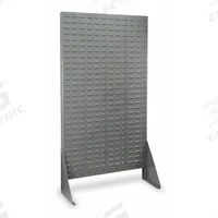 AKRO-MILS Louvered Floor Rack: 66 in x 36 in x 13 1/2 in, 1 Sides, 0 Bins, Gray (MPN 30661). Key specifications — Color: Gray; Finish: Powder Coated; Brand: AKRO-MILS.