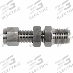 BRENNAN INDUSTRIES Compression Fitting Straight: 1/2 in OD x 1/2 in Pipe Fitting Size (MPN NS2706-LN-08-08-SS). Key specifications — Series: NS2706; Compatible Fitting Brands: Parker CPI; Brand: BRENNAN INDUSTRIES.