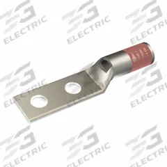 Compression Lug: For 2 AWG, Stranded Wire, 1/2 in Stud Size, Std, Copper Barrel (MPN YA2C2LN). Key specifications — Inspection Hole: Yes; For Wire Type: Stranded; For Wire Sizes: 2 AWG; Brand: BURNDY; Manufacturer Part Number: YA2C2LN.