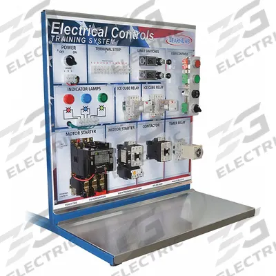 LEARNLAB Training System: Electrical Motor Controls Training System, 24 in x 24 in x 26 in - Electrical Controls Training Systems
