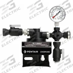 PENTAIR/EVERPURE Water Filter Head: 3/8 in, FNPT, 7 5/8 in Overall Ht, 5 1/4 in Overall Wd (MPN EV927241-75). Key specifications — Connection Type: FNPT.