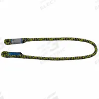 ALL GEAR Rigging and Climbing Rope: Double Braid, 25/64 in Dia, 630 lb Working Load Limit, Aramid (MPN AGDBPTV1032). Key specifications — Brand: ALL GEAR; Rope Type: Static; Third Color: Tan; Fourth Color: Yellow.