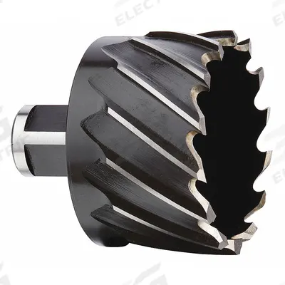 MILWAUKEE Annular Cutter: 2 1/16 in Cutter Dia, 1 in Max Cutting Dp, Black Oxide - High-Speed Steel Annular Cutters for General Cutting