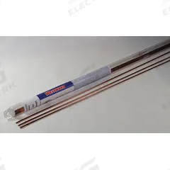 WESTWARD Gas Welding Rod: Carbon Steel, R45, 5/32 in x 36 in, 1 lb (MPN 31GH44). Key specifications — Yield Strength (Minimum Required): Not Rated; Tensile Strength (As Welded): 45 ksi; Yield Strength (As Welded): Not Specified; Brand: WESTWARD.