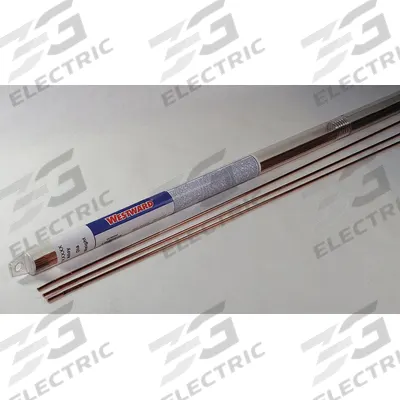 WESTWARD Gas Welding Rod: Carbon Steel, R45, 5/32 in x 36 in - R45 Carbon Steel Gas Welding Rods