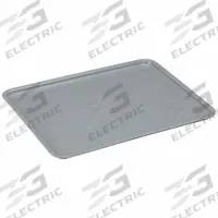 MOLDED FIBERGLASS Lid: 12 3/8 in x 9 3/4 in, Gray, Fiberglass, 1NTR2/1NTR3/8AU04/8AU05/9GAC2 (MPN 9301185136). Key specifications — attr1265933: 9301085268; attr1188488: Fiberglass; attr1188497: MOLDED FIBERGLASS.