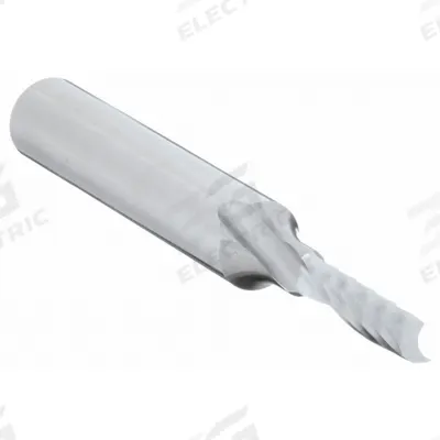 ONSRUD Solid Router Bit: Spiral O-Flute Upcut, 3/16" Cut Dia - Spiral O-Flute Router Bits for Plastics