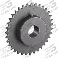 TRITAN Roller Chain Sprocket: 40, For 1/2 in Chain Pitch, 1 1/4 in Bore Dia, 35 Teeth, Steel (MPN 40BS35H X 1 1/4). Key specifications — Brand: TRITAN.