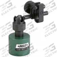 INSIZE Mini Magnetic-Base Indicator Holder: Mini Magnetic-Base Indicator Holder, Magnetic Base (MPN 6211-10E). Key specifications — attr1184043: INSIZE; attr1200946: Mini Magnetic-Base Indicator Holder; attr1184013: 6211-10E; attr1184029: 1/4 in; attr1184031: Always On; attr1184022: Magnetic; attr1184027: 1-3/16 in W x 1 in H; attr1184030: M8 x 1.25.