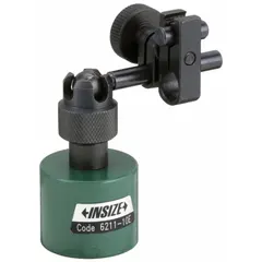 INSIZE Mini Magnetic-Base Indicator Holder: Mini Magnetic-Base Indicator Holder, Magnetic Base (MPN 6211-10E). Key specifications — attr1184043: INSIZE; attr1200946: Mini Magnetic-Base Indicator Holder; attr1184013: 6211-10E; attr1184029: 1/4 in; attr1184031: Always On; attr1184022: Magnetic; attr1184027: 1-3/16 in W x 1 in H; attr1184030: M8 x 1.25.
