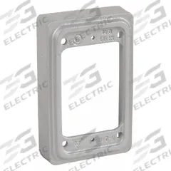 APPLETON ELECTRIC Cast Box Extension: Tandem Box Extension, Iron, Gray, 1 (MPN FS-1EXT). Key specifications — For Product Type: 1; Accessory Type: Tandem Box Extension; Color: Gray; Material: Iron; Brand: APPLETON ELECTRIC.