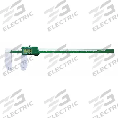 INSIZE RTJ Ring Groove Digital Caliper: 12 in to 12 in /0.1 mm to 300 mm, Cabled - Digital Calipers for Inside Groove & RTJ Groove Diameters