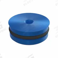 JERGENS Ball Lock Receiver Plug: Blue Anodize, Aluminum, 13 mm Outside Dia, 8 mm Overall Ht, O-Ring (MPN 49231). Key specifications — Product Type: Ball Lock Receiver Plug; Brand: JERGENS; Thread Size: M4-0.7; Includes: O-Ring.