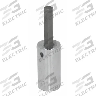 SK PROFESSIONAL TOOLS Socket Bit: 1/2 in Drive Size, Hex Tip, 3/8 in Tip Size - Hex Bit Sockets