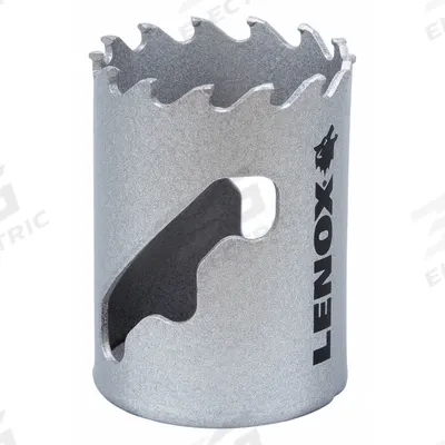 LENOX Hole Saw: 1 1/2 in Saw Dia., 3 Teeth per Inch, 1 7/8 in Max. Cutting Dp - Multi-Material-Cutting Hole Saws without Arbor