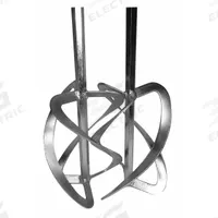 BN PRODUCTS USA Mixing Paddle: Double-Paddle, Low Viscosity, 1/2 in Round Threaded, 24 in Lg, 1 PR (MPN BNR008-120K). Key specifications — attr117483: BNR008-120K; attr117489: All; attr117479: BN PRODUCTS USA.