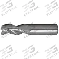 CLEVELAND Corner Radius End Mill: Carbide, 3 Flute, 1/8" Mill Dia, 3/8" LOC, 0.015" Rad, 1-1/2" OAL (MPN C72375)