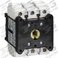 SQUARE D Load Break Switch: 63 A Current Rating, 690V AC (MPN V3). Key specifications — Material: Non-Metallic; Phase: Three; Features: Opening for 8 mm (0.31 in) Shaft Width; Manufacturer Part Number: V3; Brand: SQUARE D; Product Type: Enclosed.